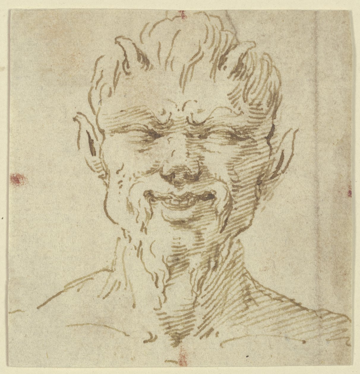 Faun Head by Leonardo da Vinci