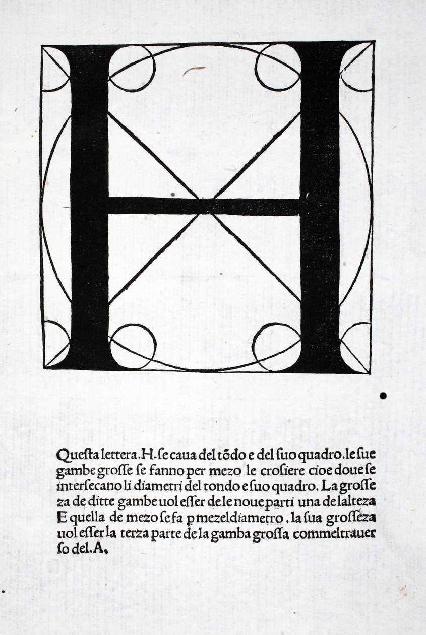 H, Illustration from 