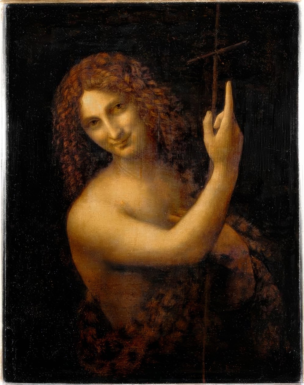 John the Baptist by Leonardo da Vinci