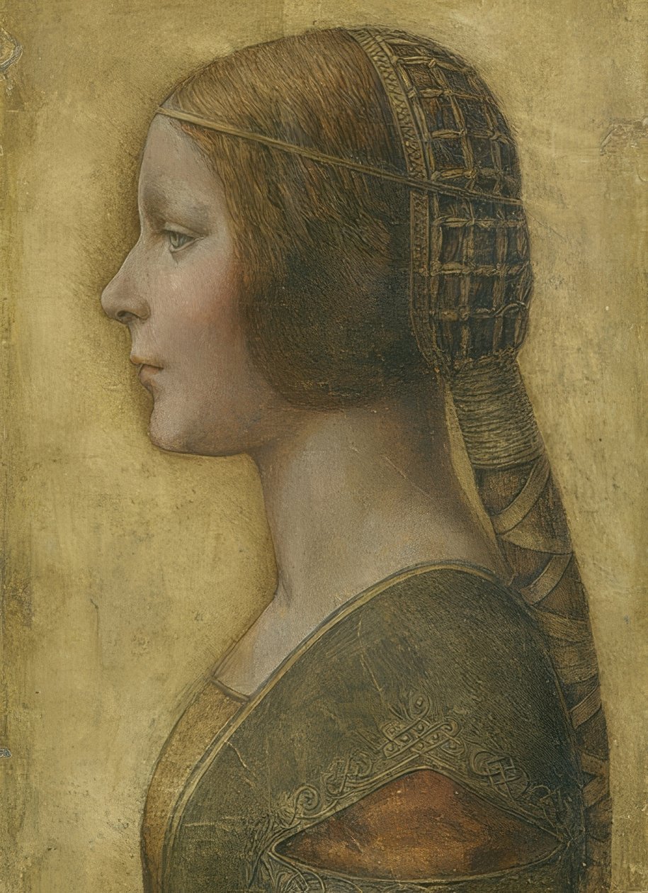 La Bella Principessa by Leonardo da Vinci
