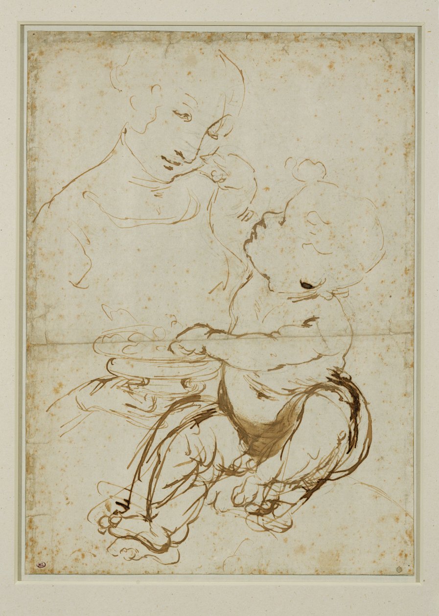 The Virgin and Child, Known as the Virgin of the Fruits by Leonardo da Vinci