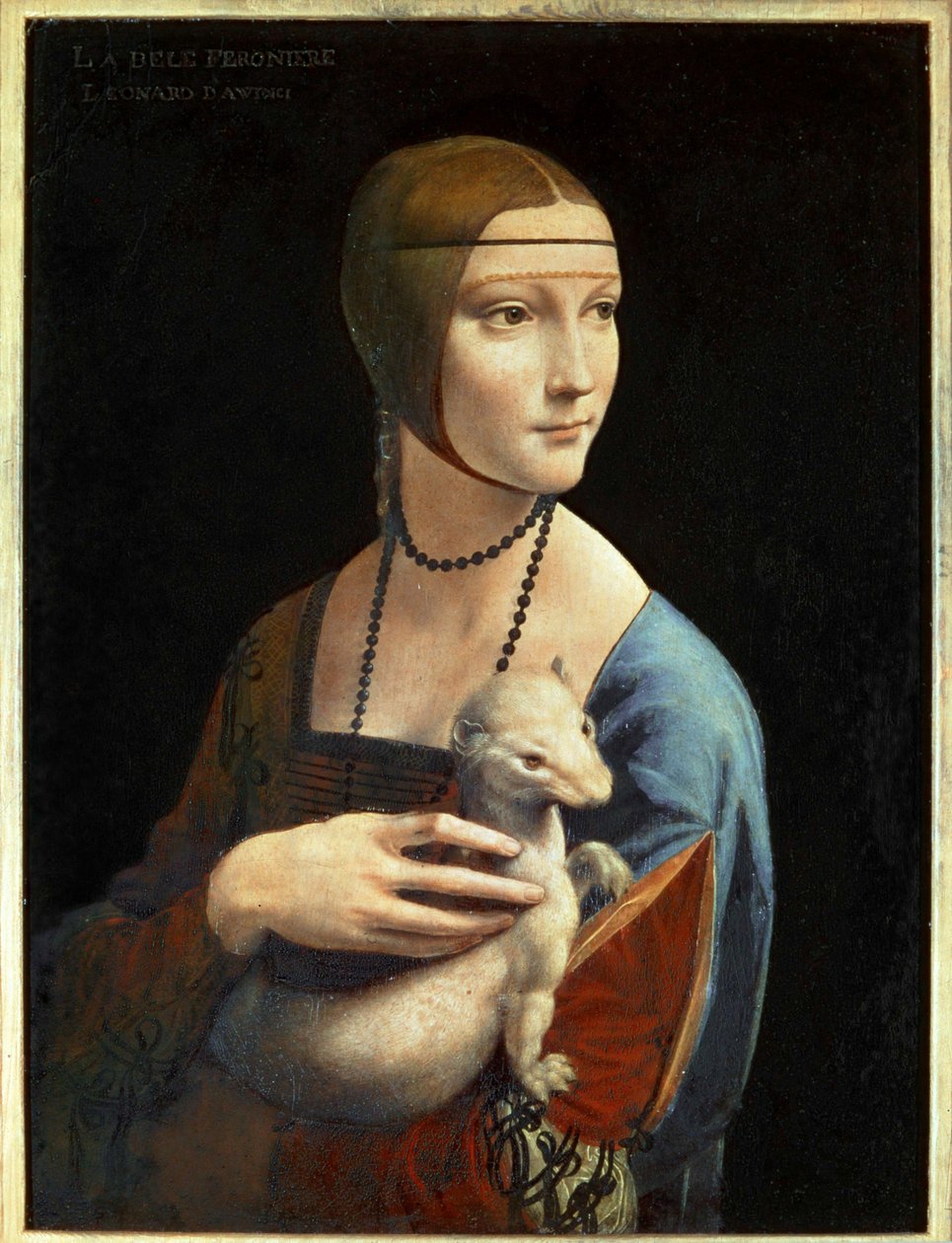 Lady with an Ermine by Leonardo da Vinci