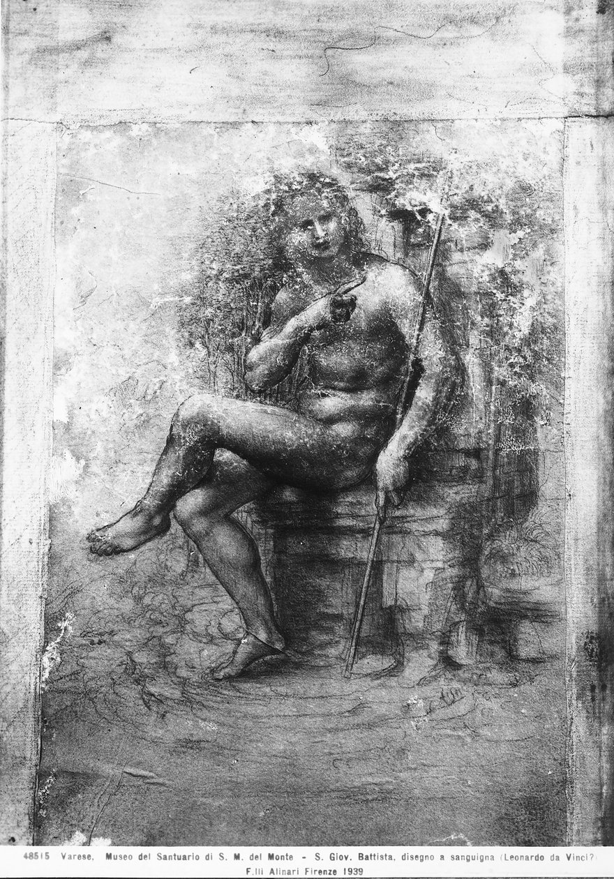 St. John the Baptist by Leonardo da Vinci