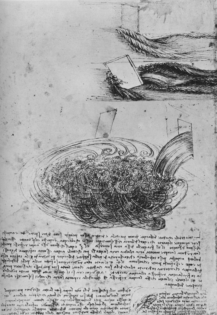 Studies of Water Formations by Leonardo da Vinci