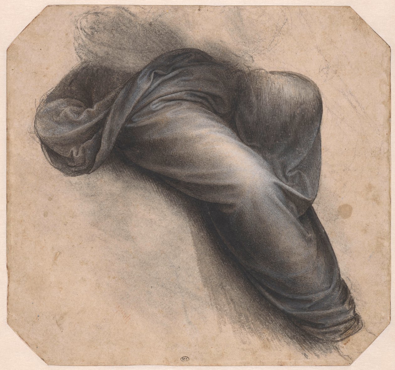 Study for Virgin and Child with Saint Anne by Leonardo da Vinci