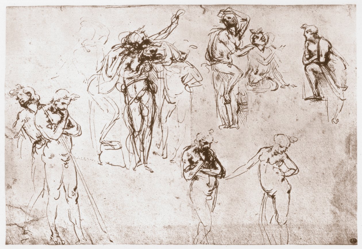 The Adoration of the Kings by Leonardo da Vinci