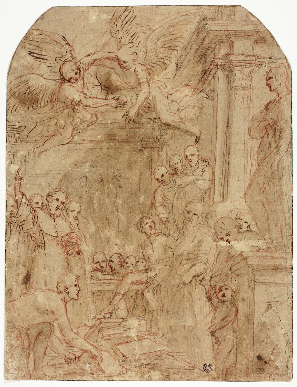 Study for the Trial of Saint Dominic