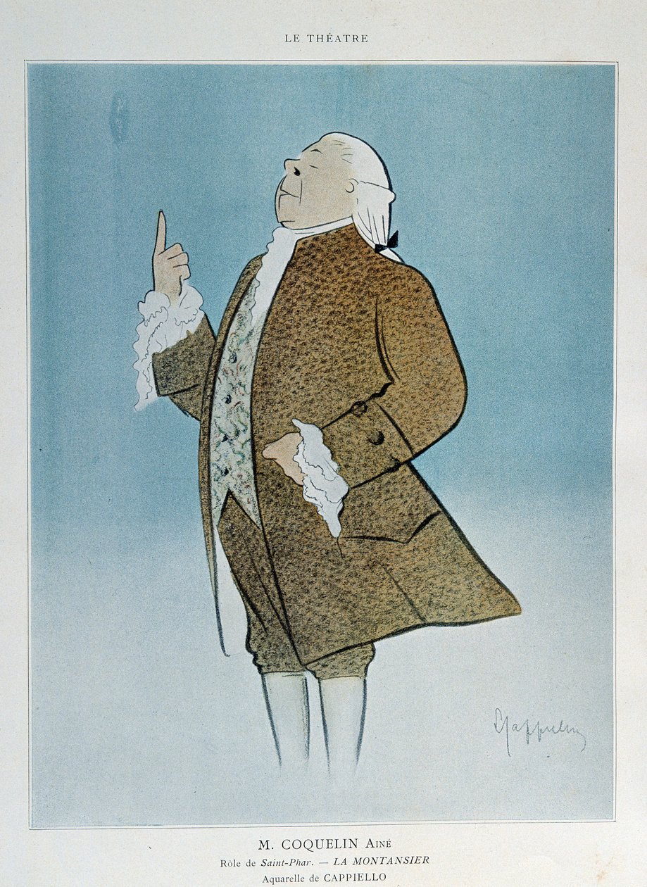 Comedian Constant Poppy Groin in the Role of Saint Phar in Rejane