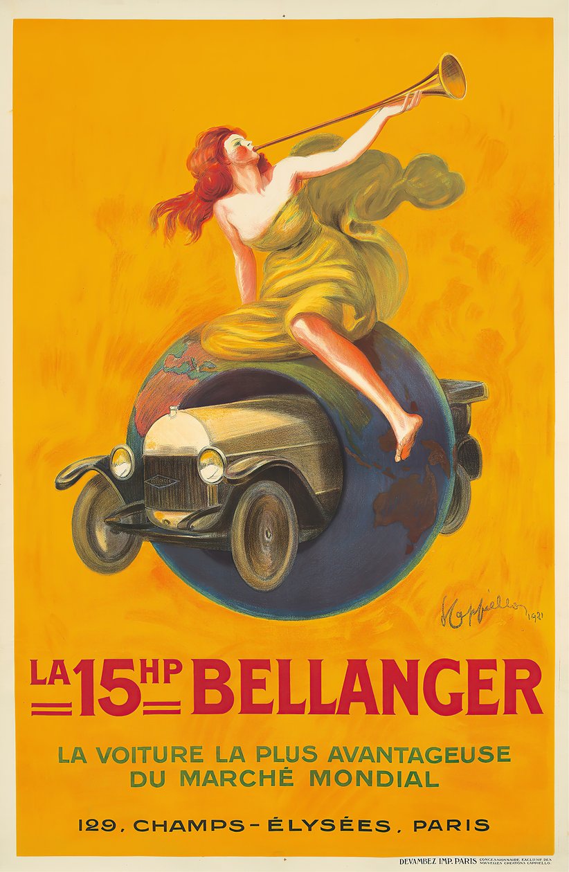 The 15HP Bellanger by Leonetto Cappiello