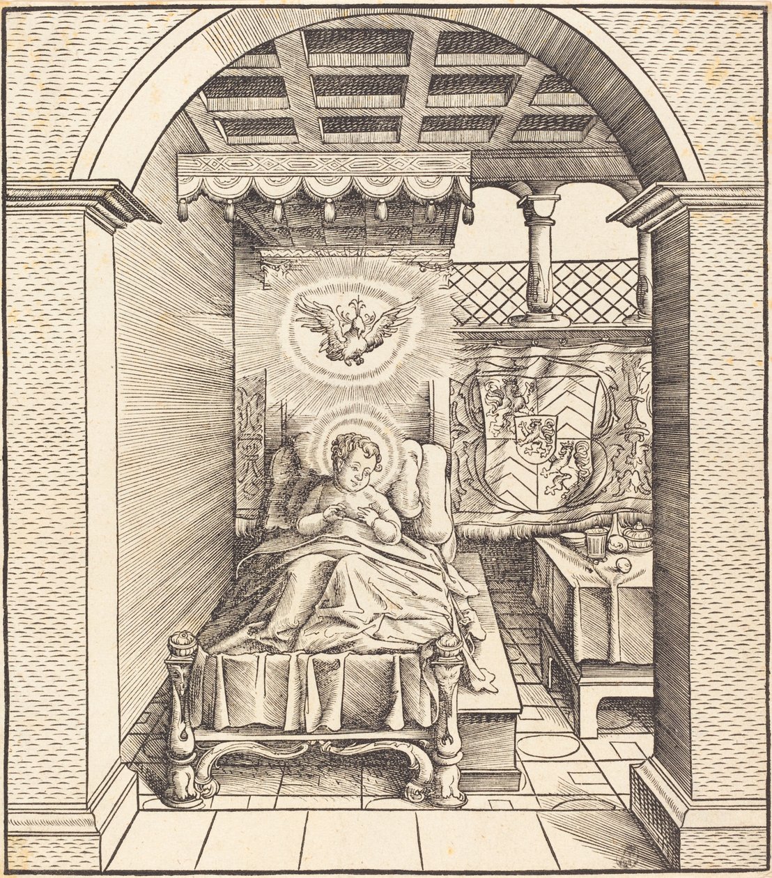 Saint Dentalinus by Leonhard Beck