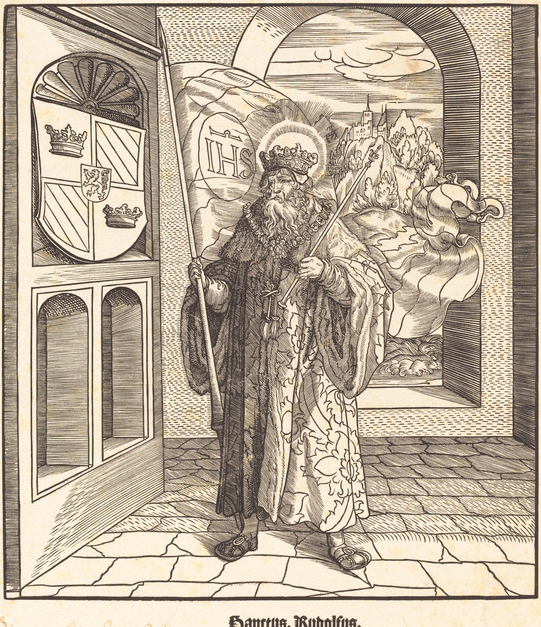 Saint Rudolfus by Leonhard Beck