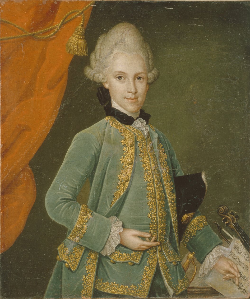 Portrait of Count Karl Gustav von Simolin 1715-1777 by Leonhard Schorer