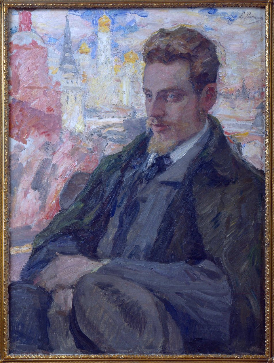 Portrait of the Poet Rainer Maria Rilke (1875-1926) by Leonid Osipovic Pasternak
