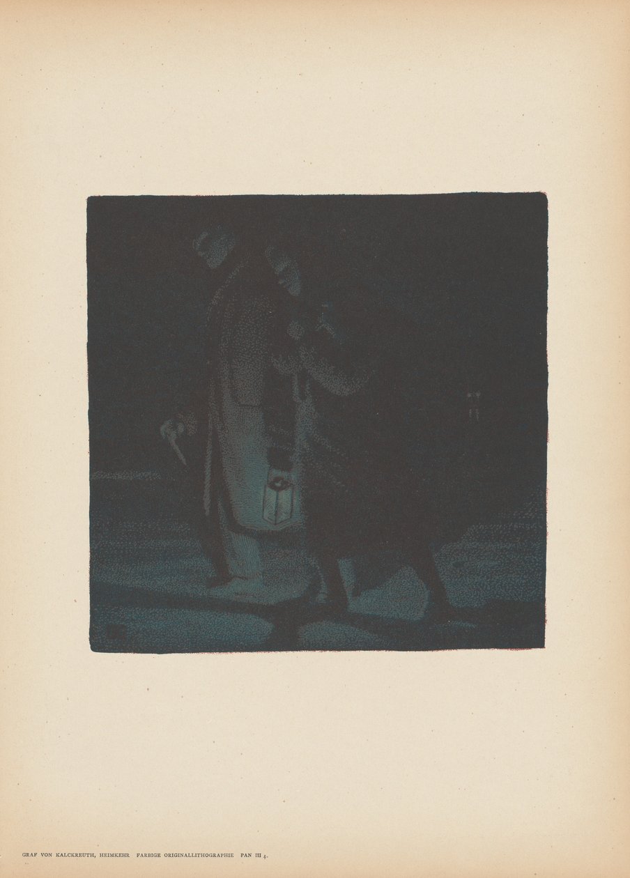 Homecoming by Leopold von Kalckreuth