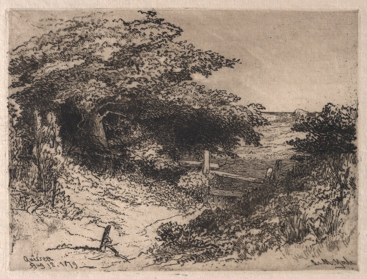 Quissett, Barnstable County, Massachusetts, 1879 by Leroy Milton Yale