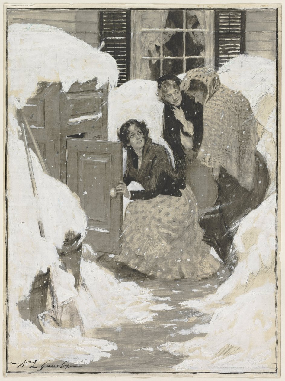 Sketch for a Book Illustration by Leroy William Jacobs