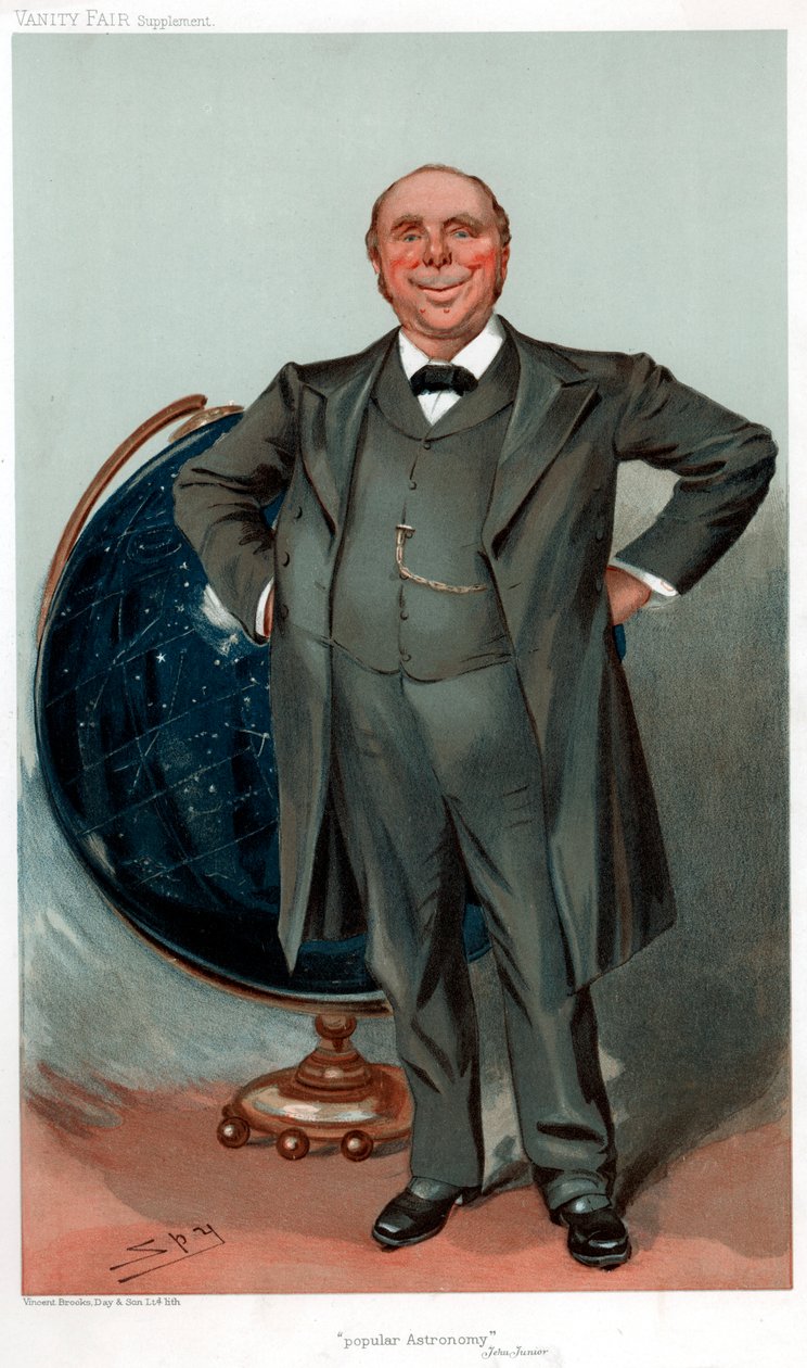Robert Stawell Ball, British Astronomer, Mathematician, Lecturer and Populariser of Science by Leslie Matthew Ward