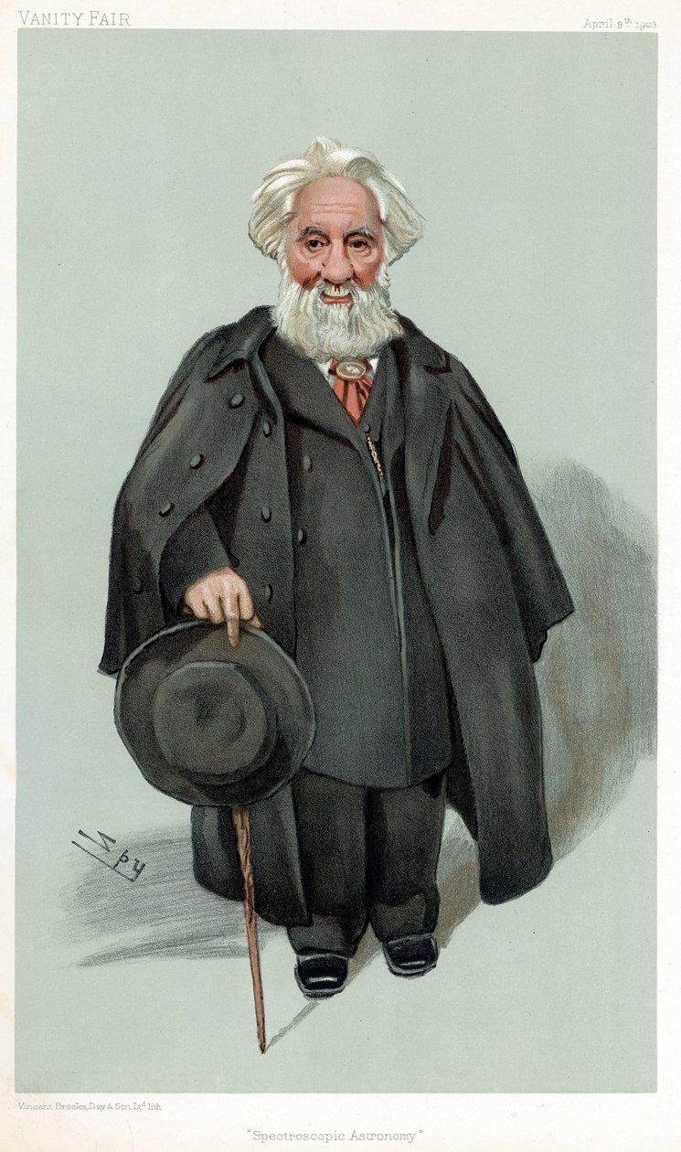 William Huggins, British Astronomer and Spectroscopist by Leslie Matthew Ward