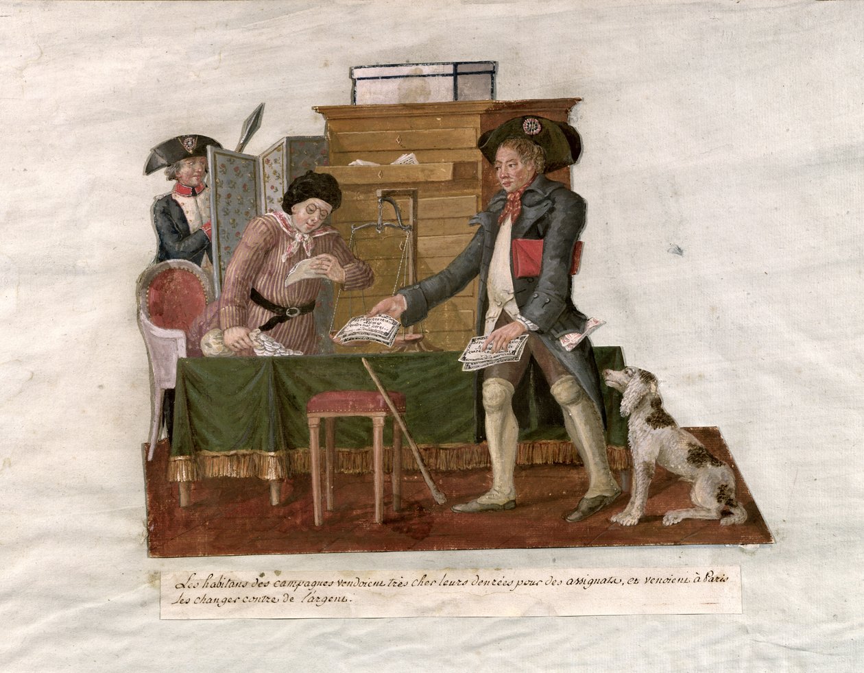 Country Folk and the Money Changer by Lesueur Brothers