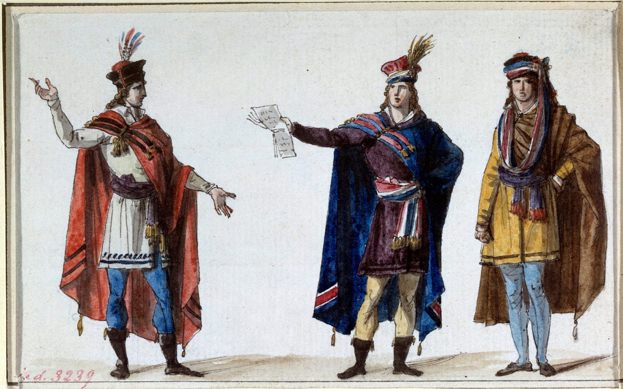 French Revolution: Costumes of Republican Magistrates (Prints of the Brothers Lesueur) by Lesueur Brothers
