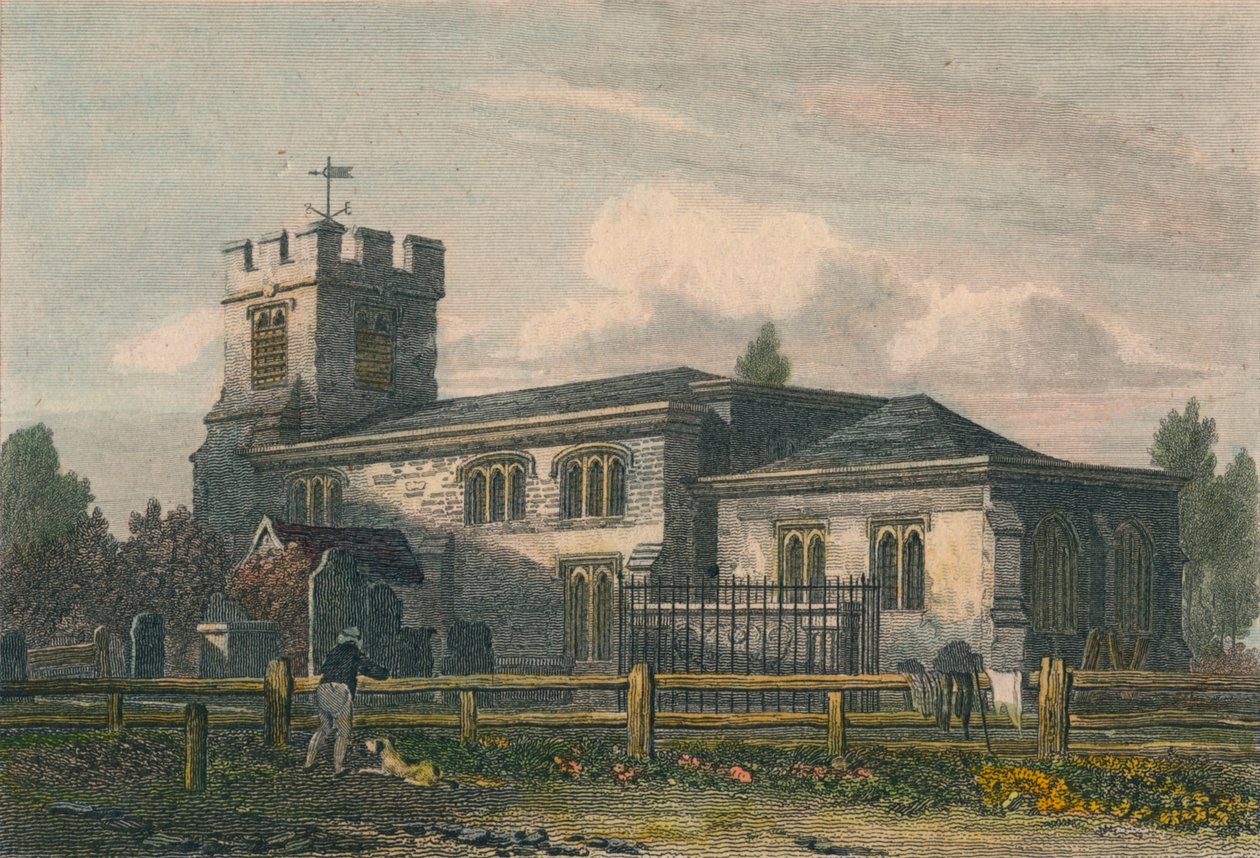Finchley Church, Middlesex by Letitia Byrne