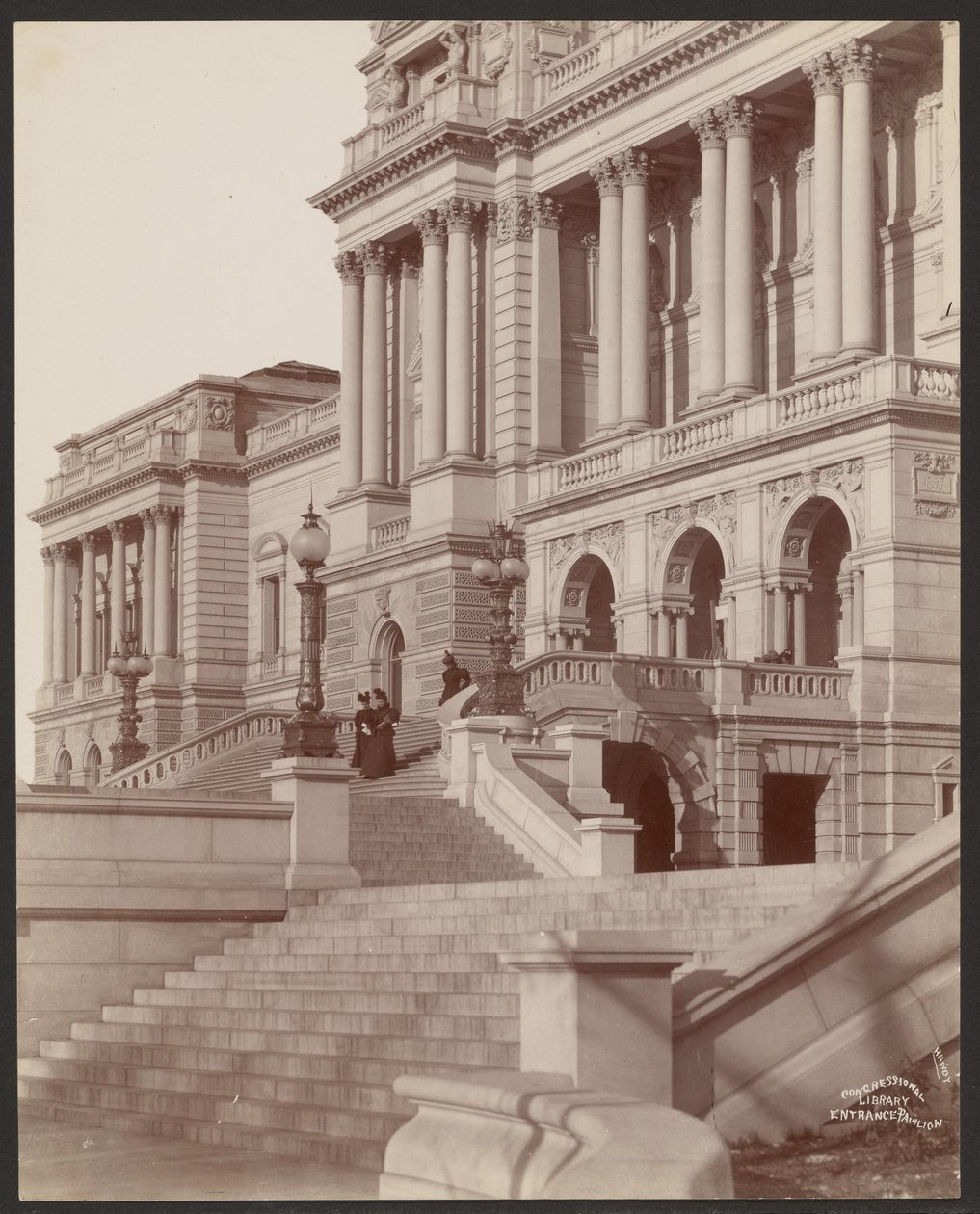 Congressional Library Entrance Pavilion by Levin C. Hardy