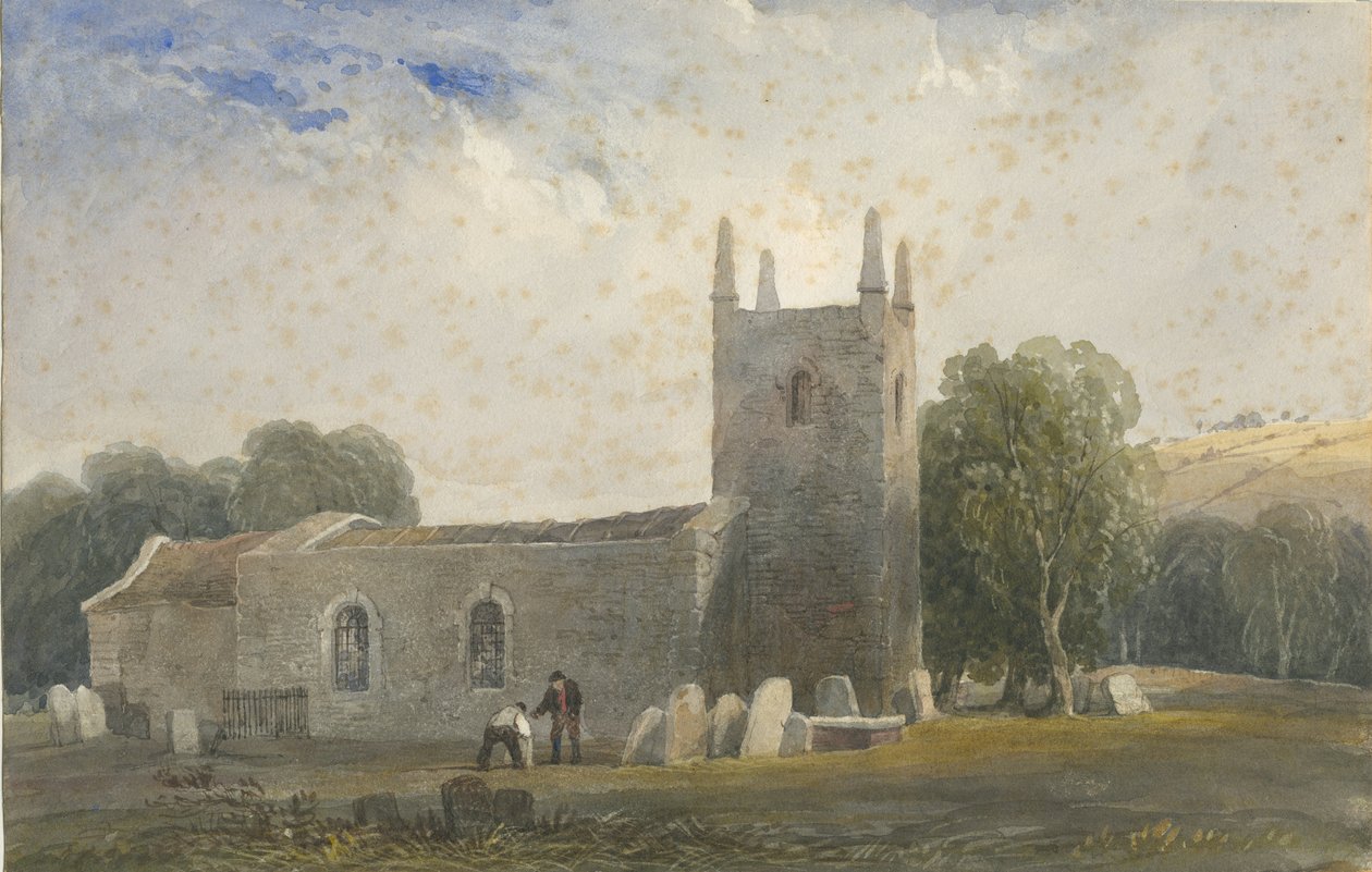 Butterton Church by Lewis John Wood