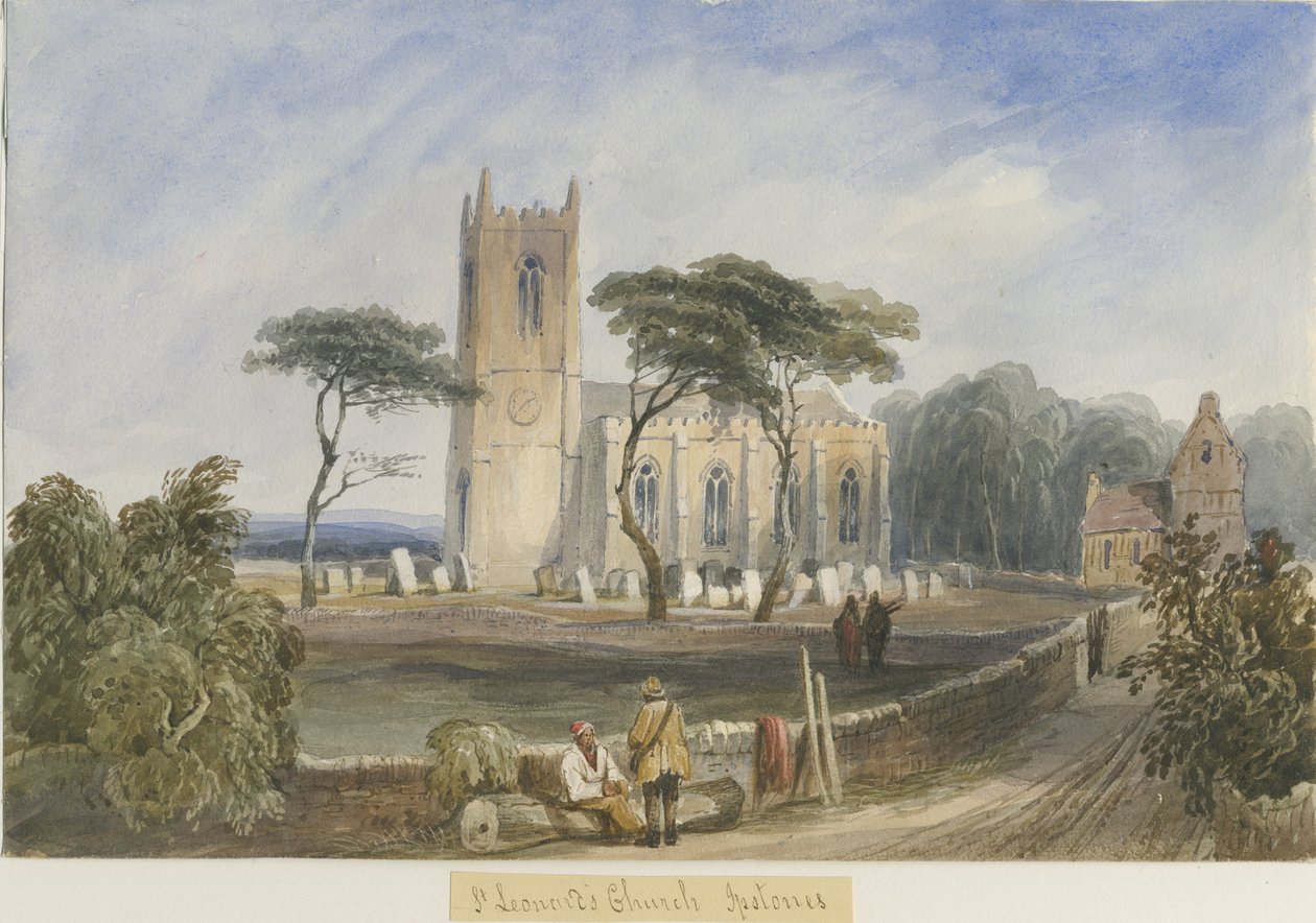 Ipstones Church by Lewis John Wood