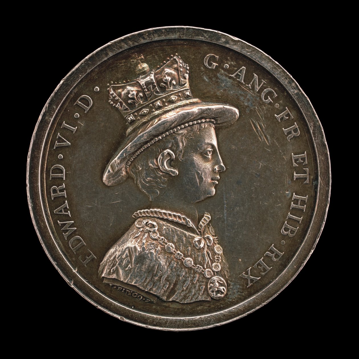 Edward VI, King of England 1547 Medal for the School of Christ