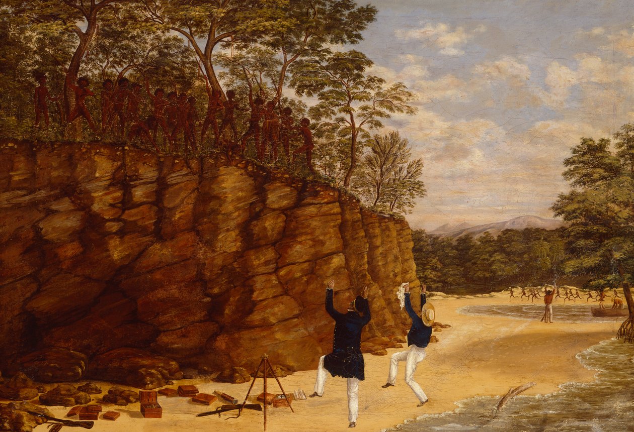 Surveying Party on the North West Coast of Australia by Lewis Roper Fitzmaurice