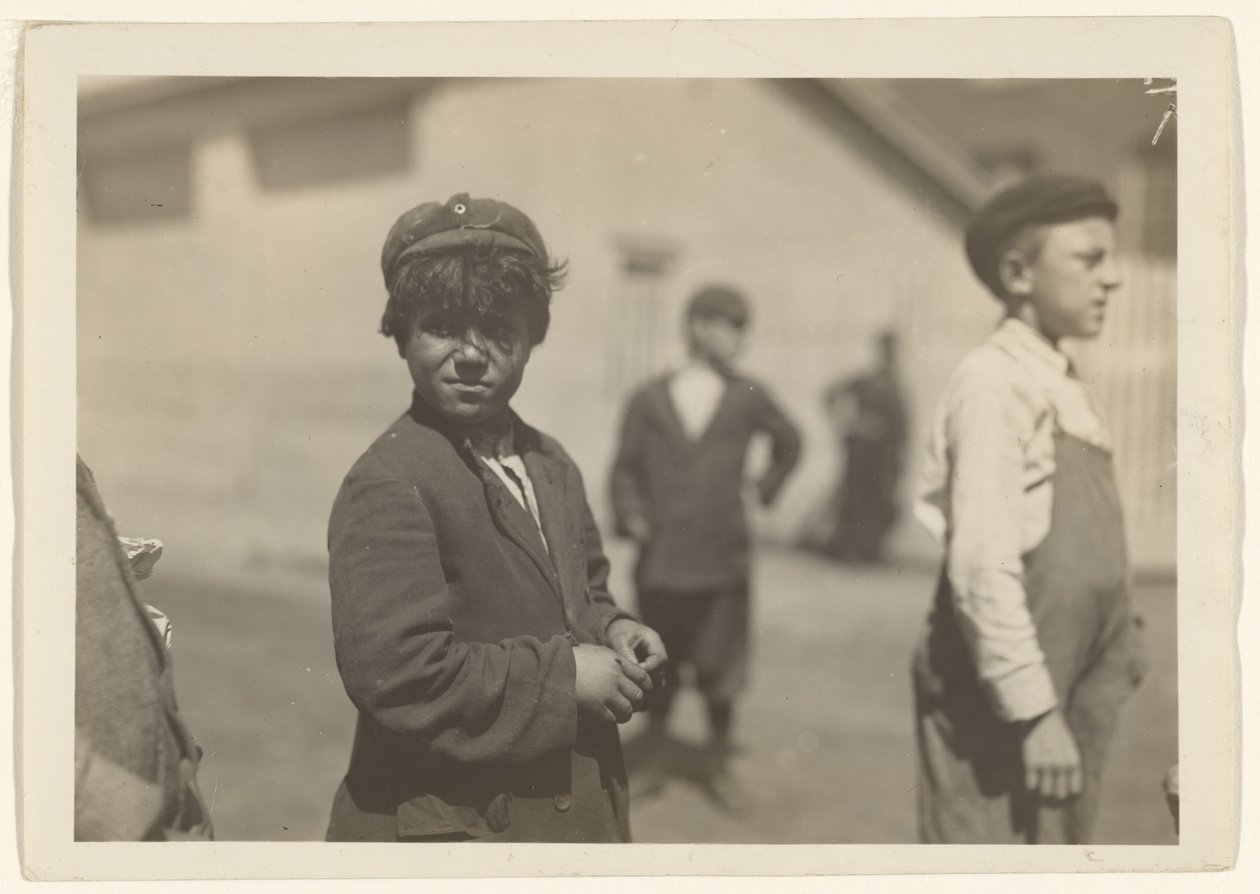 Joe (José) Mello, Acushnet Mills, New Bedford, Massachusetts by Lewis W. Hine