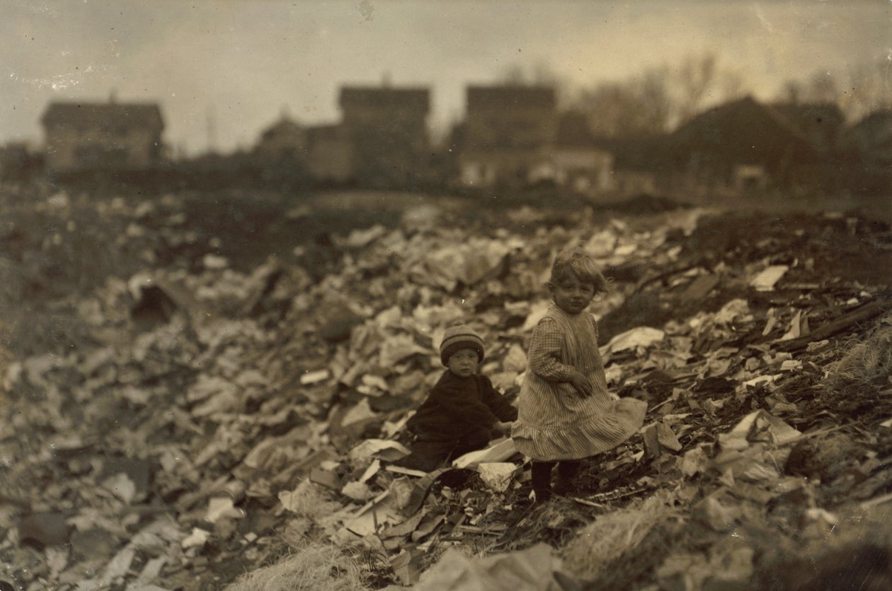 Children in a Dump in Rhode Island by Lewis Wickes Hine