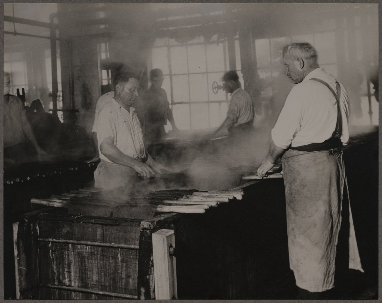 Skein Dyeing by Lewis Wickes Hine