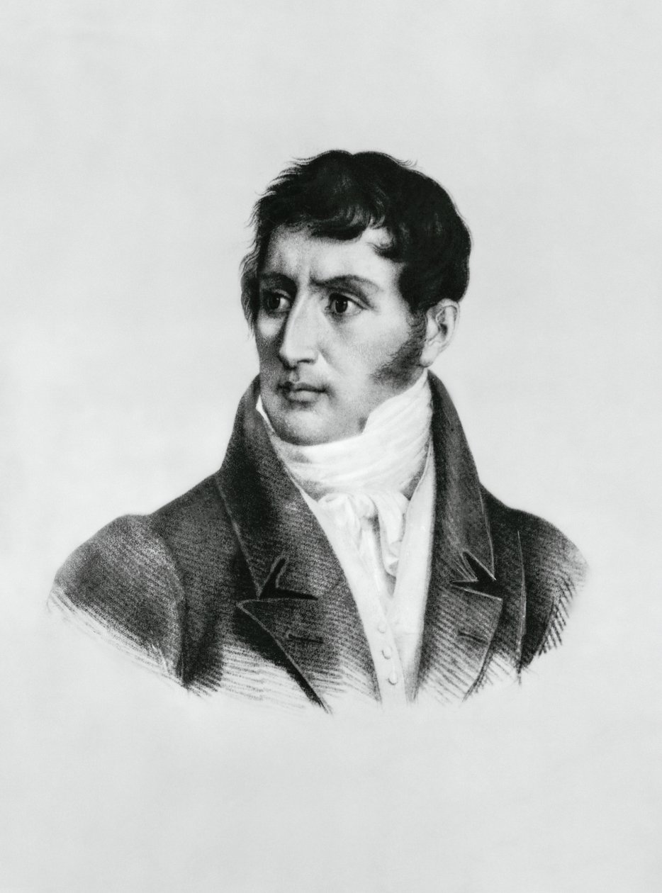 Portrait of Alessandro Manzoni (1785-1873), Italian writer, poet and playwright by Unbekannt Unbekannt