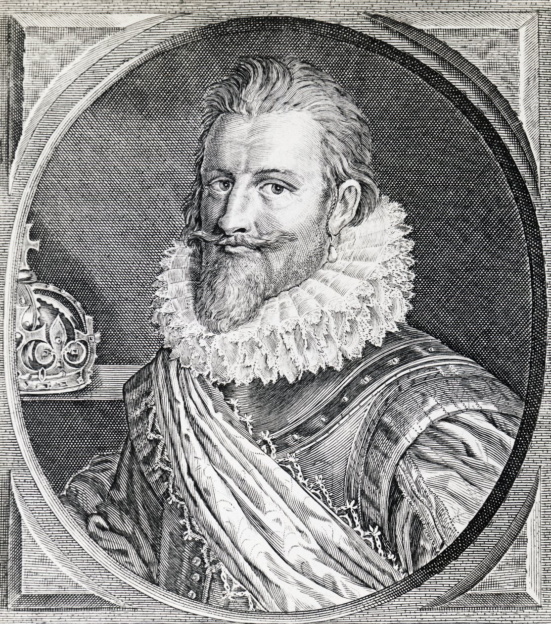 Portrait of Christian IV, King of Denmark and Norway by Unbekannt Unbekannt