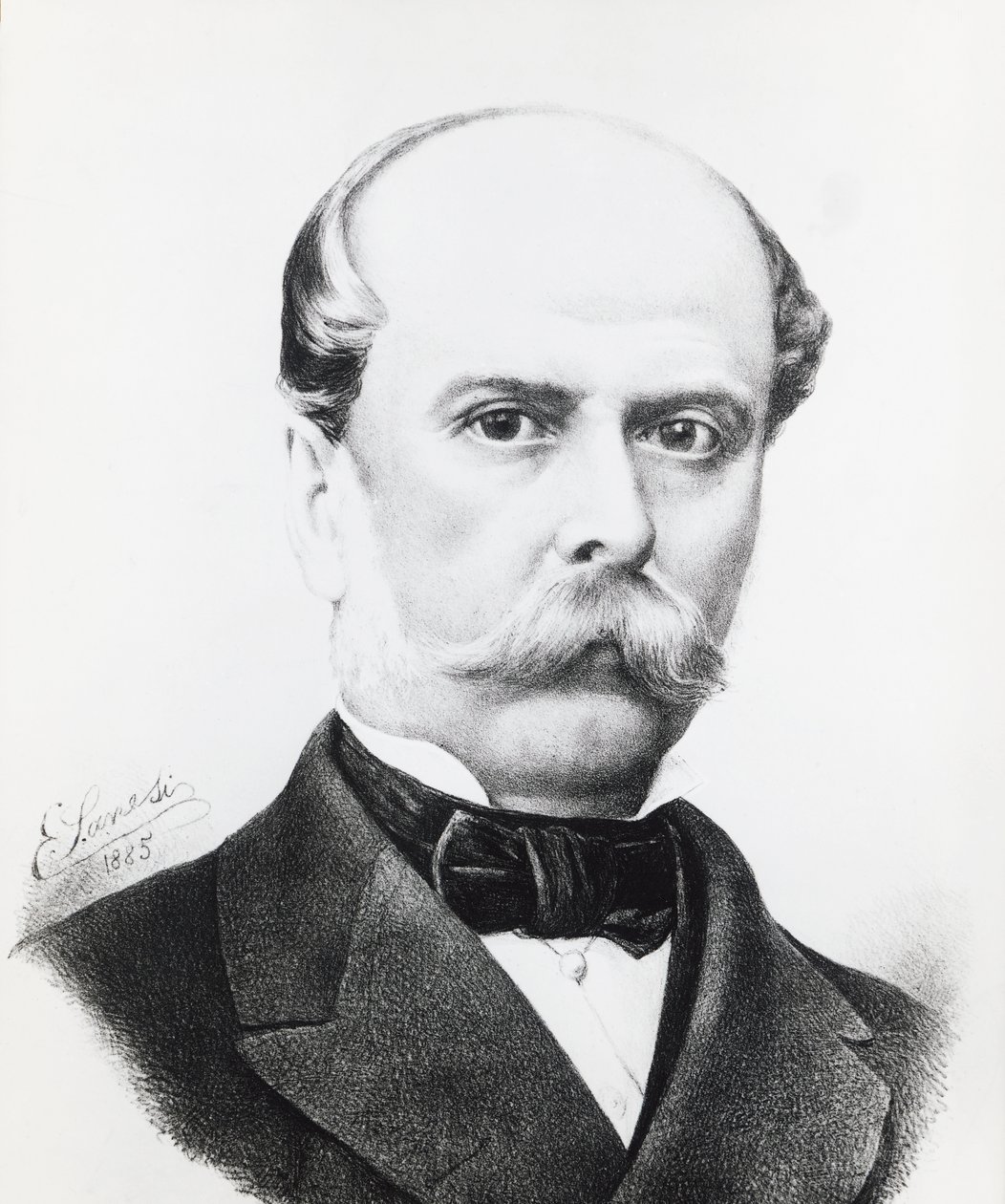 Portrait of Filippo Pacini, Italian anatomist and pathologist by Unbekannt Unbekannt