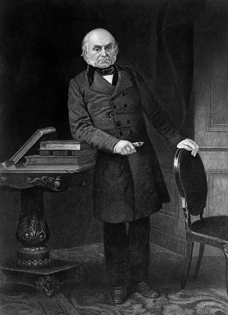 Portrait of John Quincy Adams (1767-1848), American politician and diplomat who was 6th President of United States from 1825 to 1829 by Unbekannt Unbekannt