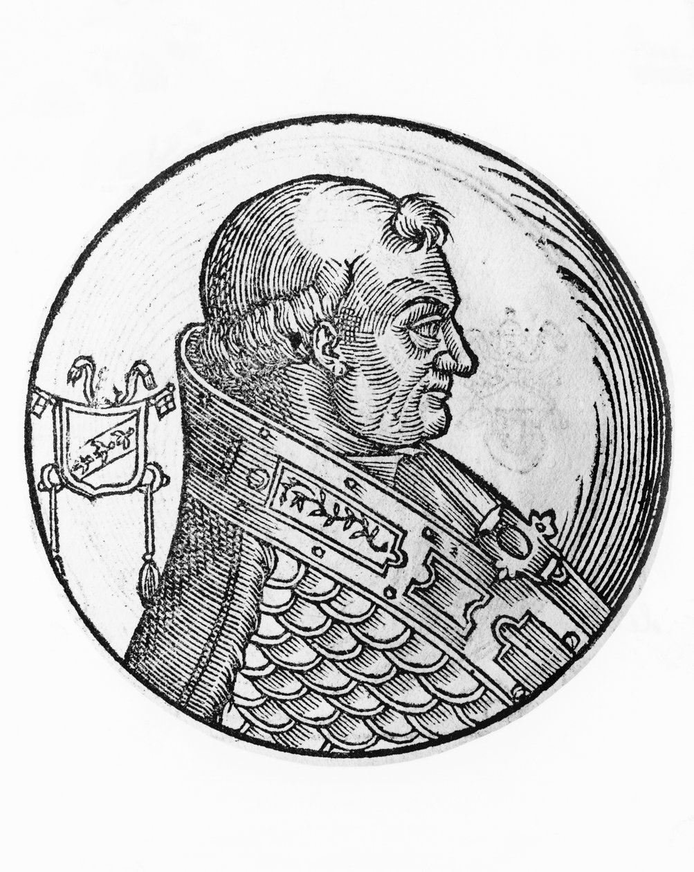Portrait of Stephen IX, or X (Frederic de Lorraine, circa 1020-1058) by Unbekannt Unbekannt
