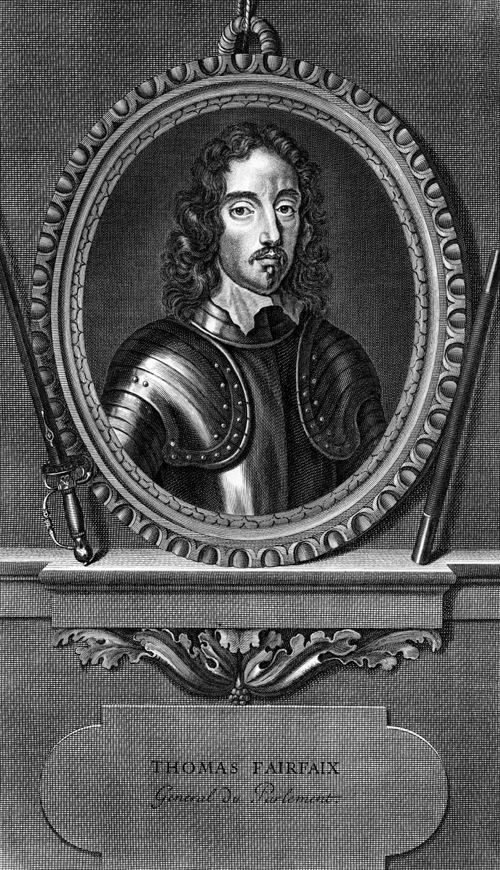 Portrait of Thomas Fairfax, 3rd Lord Fairfax of Cameron (1612-1671), English general and Parliamentary commander-in-chief during English Civil War by Unbekannt Unbekannt