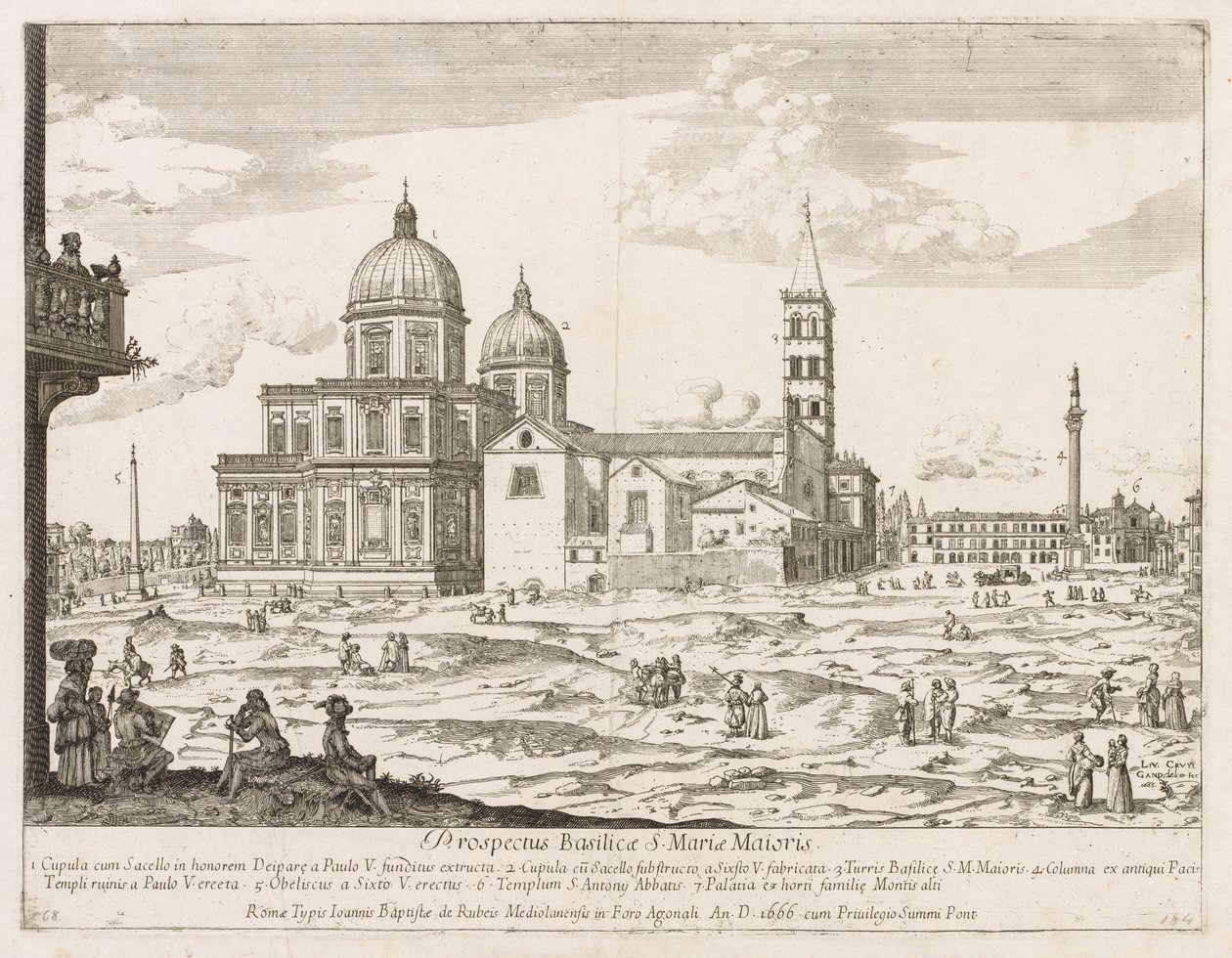Santa Maria Maggiore by Lievin Cruyl