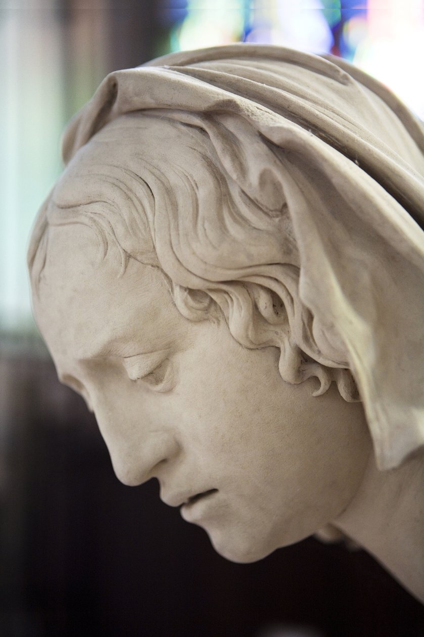 The Entombment and the Swoon of the Virgin (detail)