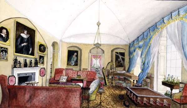 The Saloon, Aynhoe by Lili Cartwright