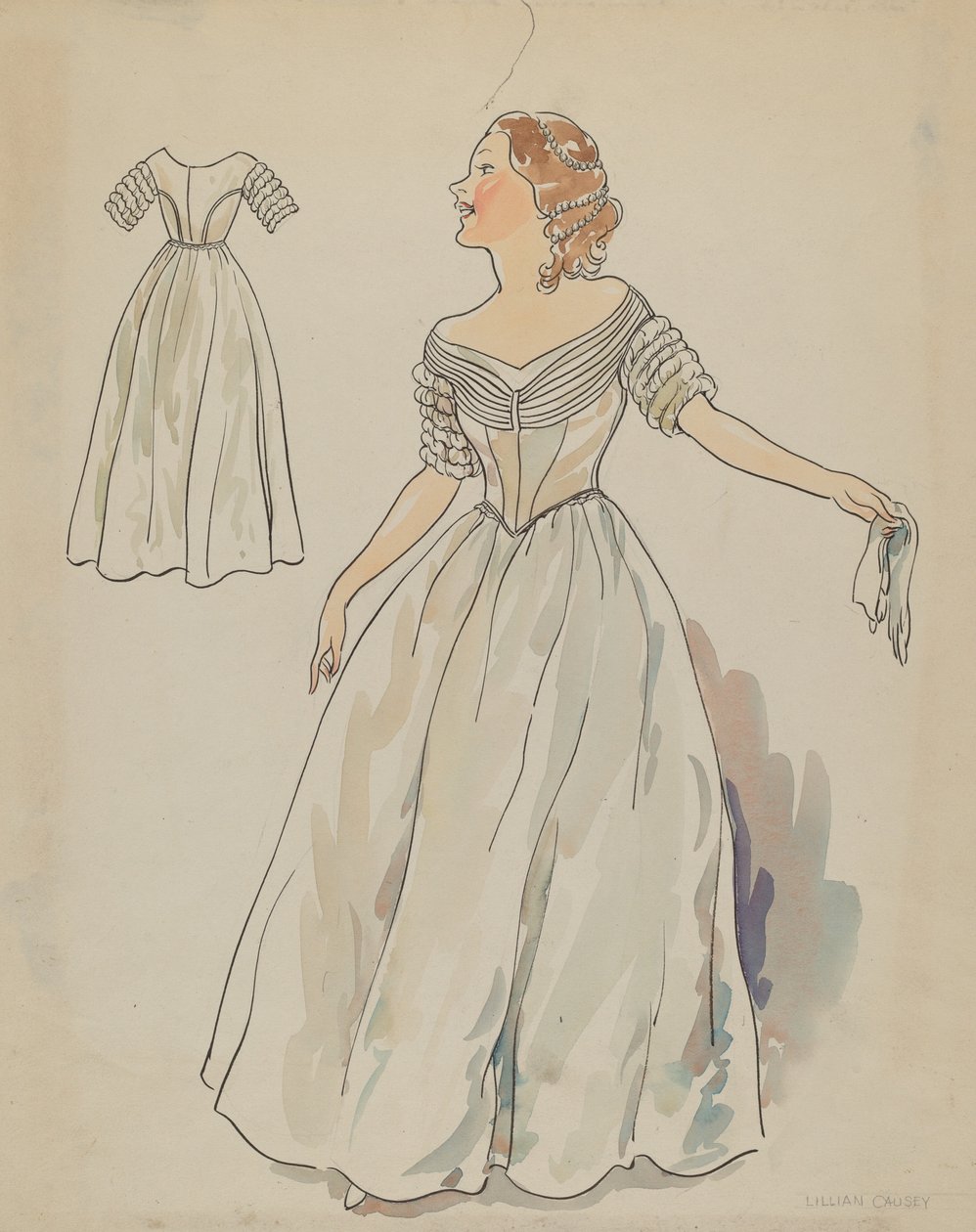 Dress by Lillian Causey
