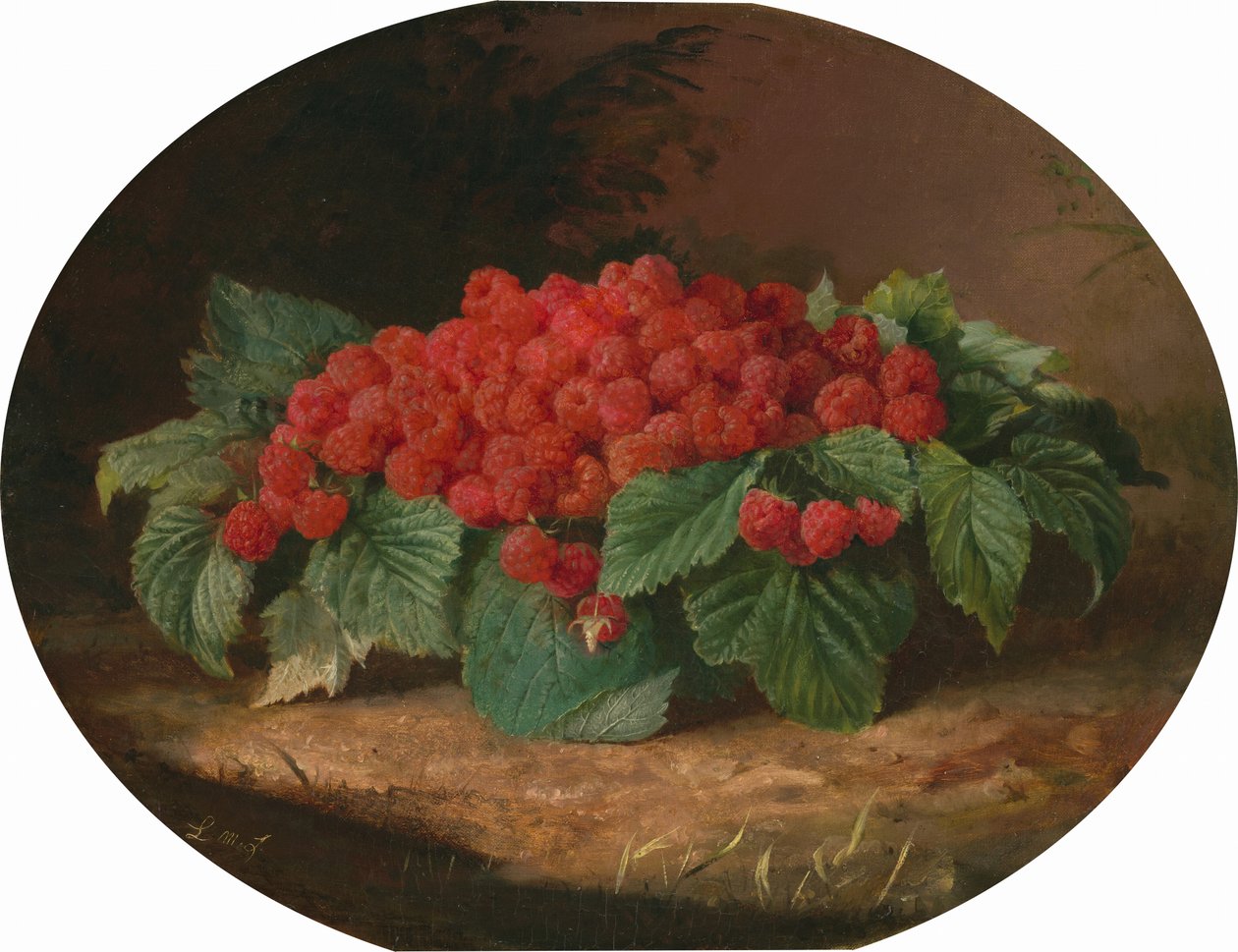 Raspberries, c.1859 by Lilly Martin Spencer