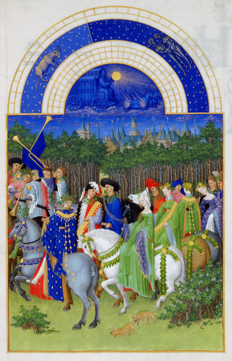May Les Très Riches Heures du duc de Berry by Limbourg Brothers