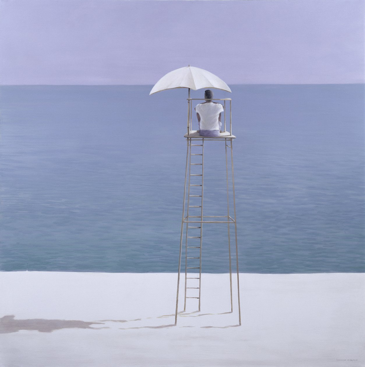 Beach Guard, 2004 by Lincoln Seligman