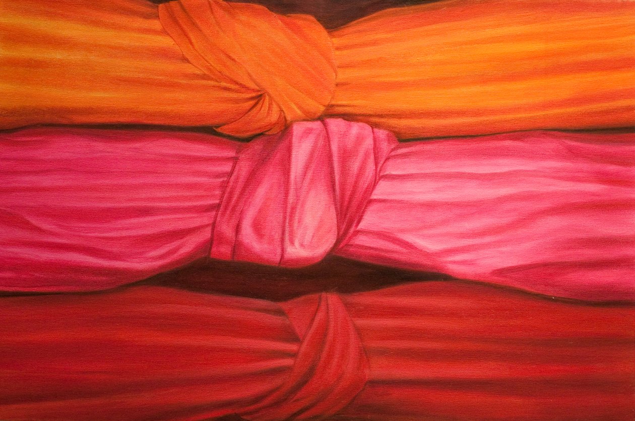 Silk Knots, 2010 by Lincoln Seligman