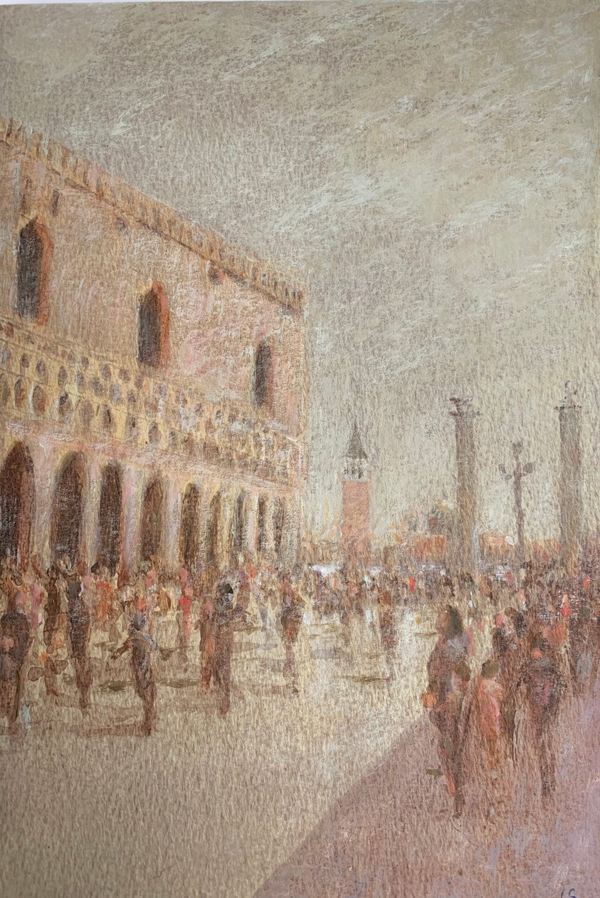 Doges Palace Venice 2 by Lincoln Seligman