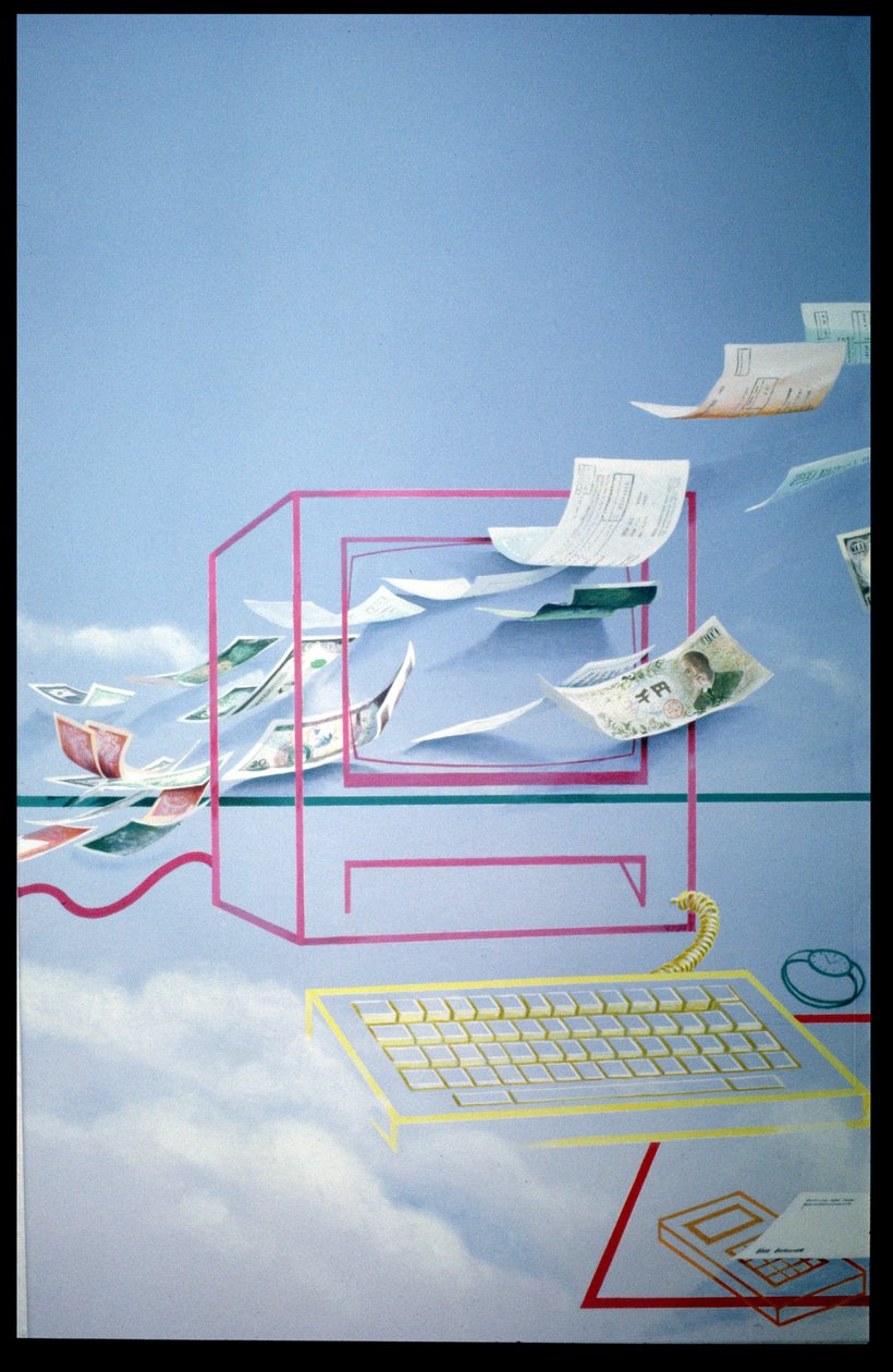 Magic Money (detail) by Lincoln Seligman