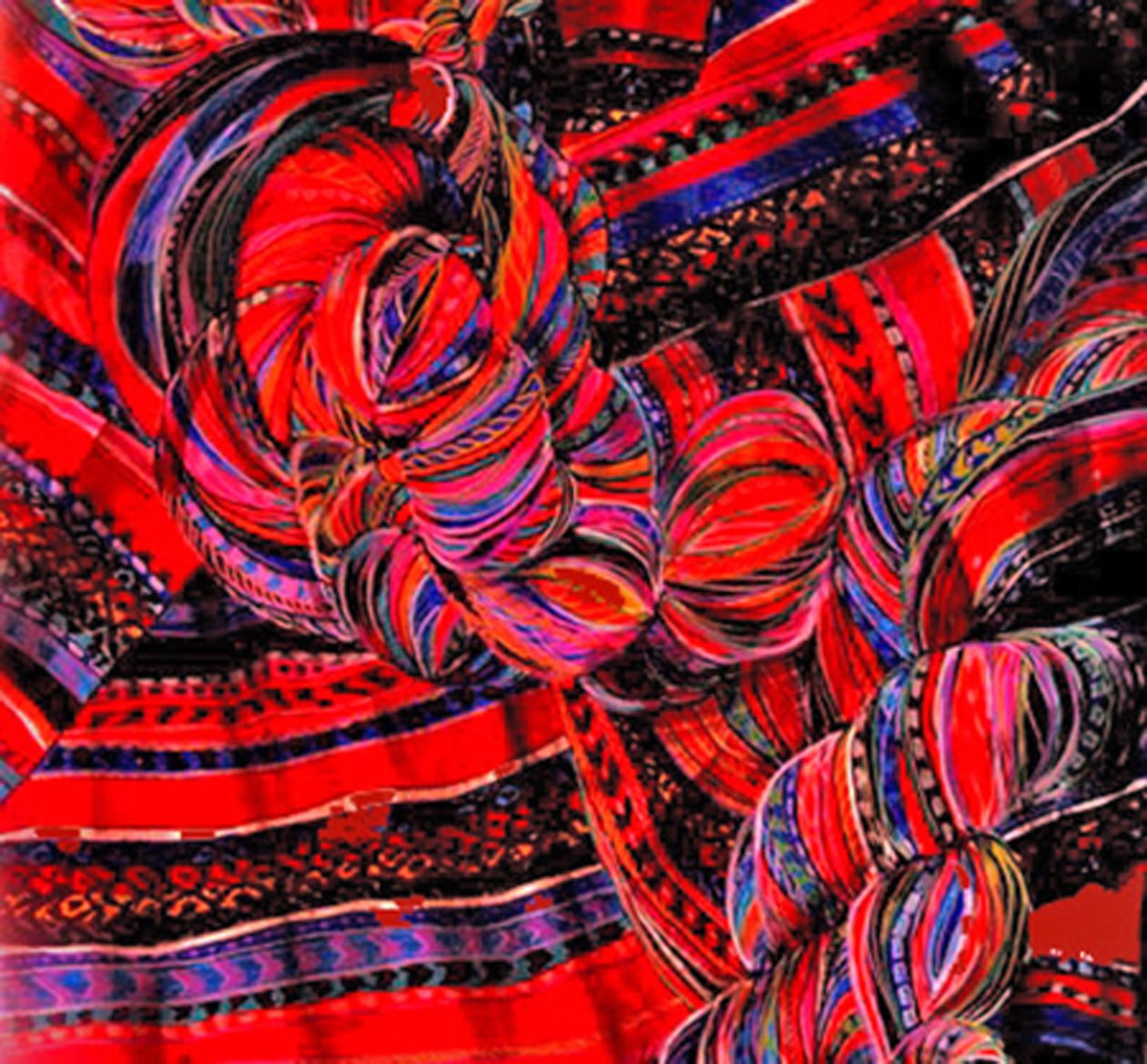 Red Hammock, 2004 by linda arthurs